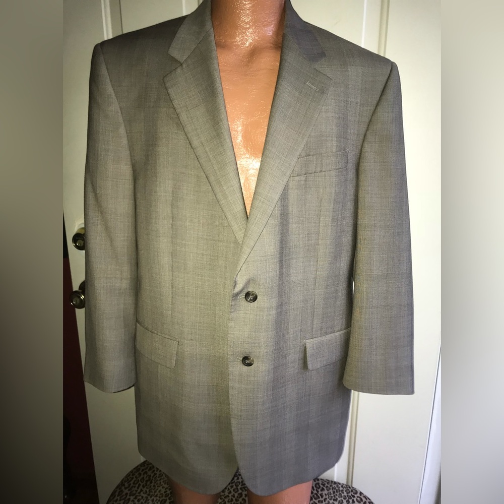 Lauren Ralph Lauren Tan Wool Blazer 43L